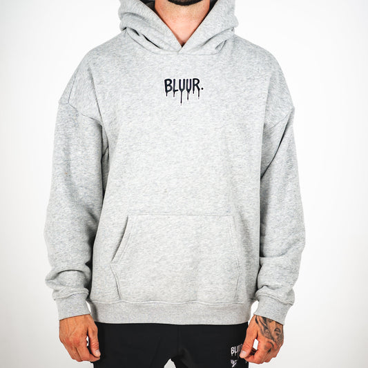 Grey flower of life hoodie